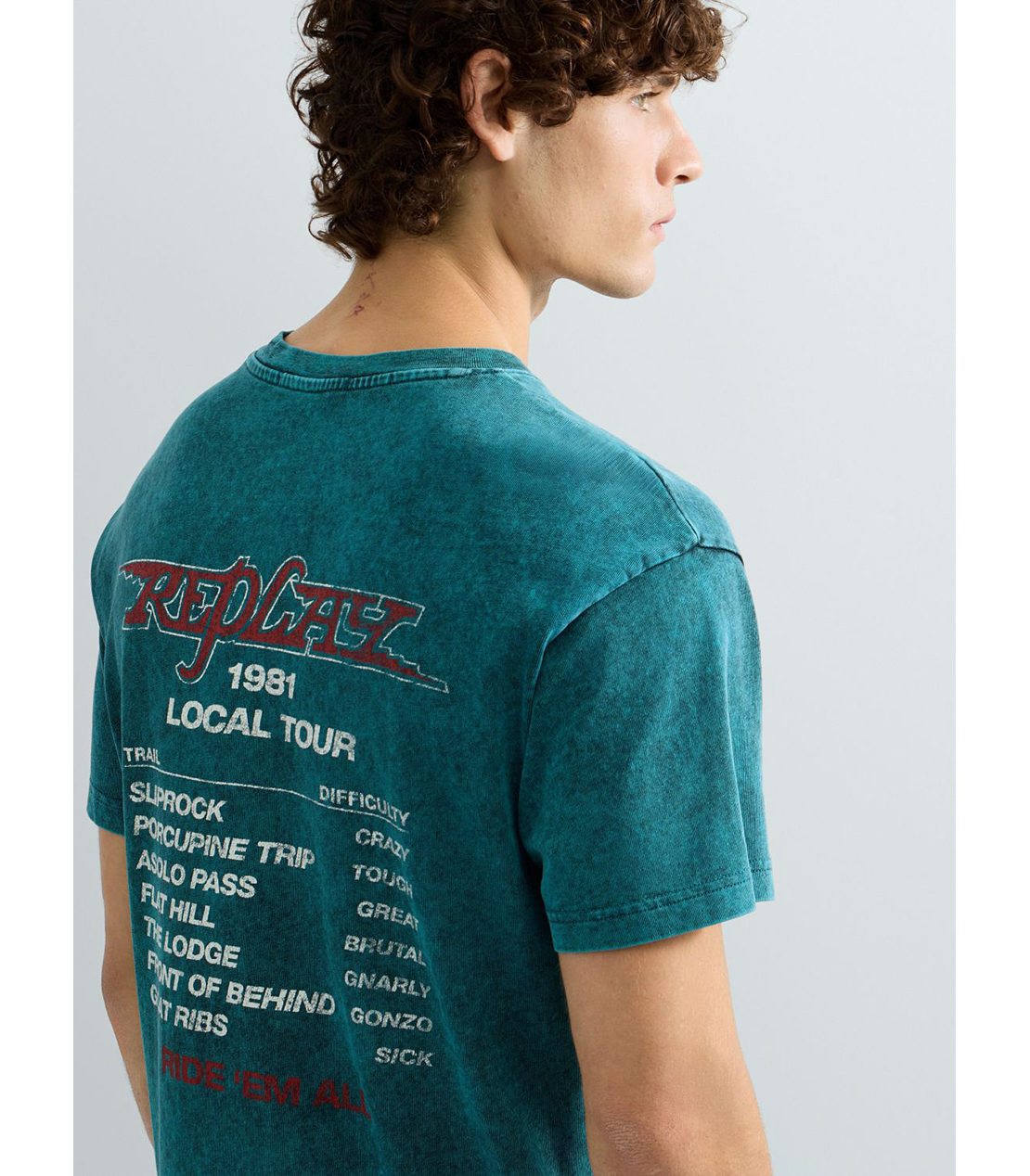 Eagle of Flame ROCK Tシャツ 詳細画像 ビリジアングリーン 7
